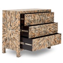 Soleil Inlay 3-Drawer Chest