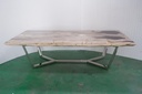 Masso 60" Coffee Table - Natural Dark