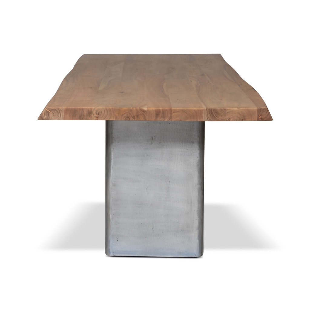 Brooks Dining Table - Cast Slab Base