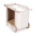 Dinda Leather Bar Cart