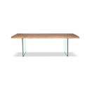 Brooks Dining Table - Glass Base