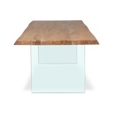 Brooks Dining Table - Glass Base