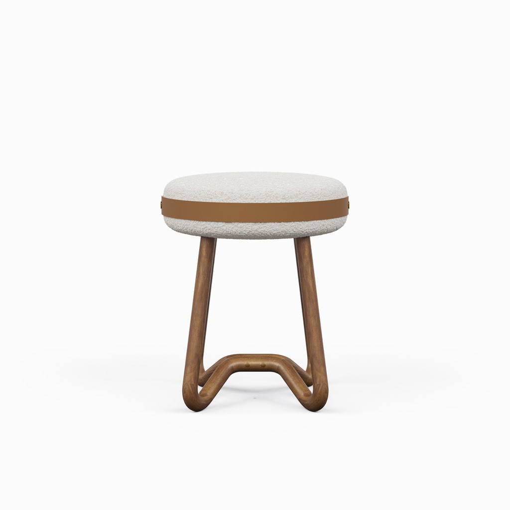 Loop Upholstered Stool