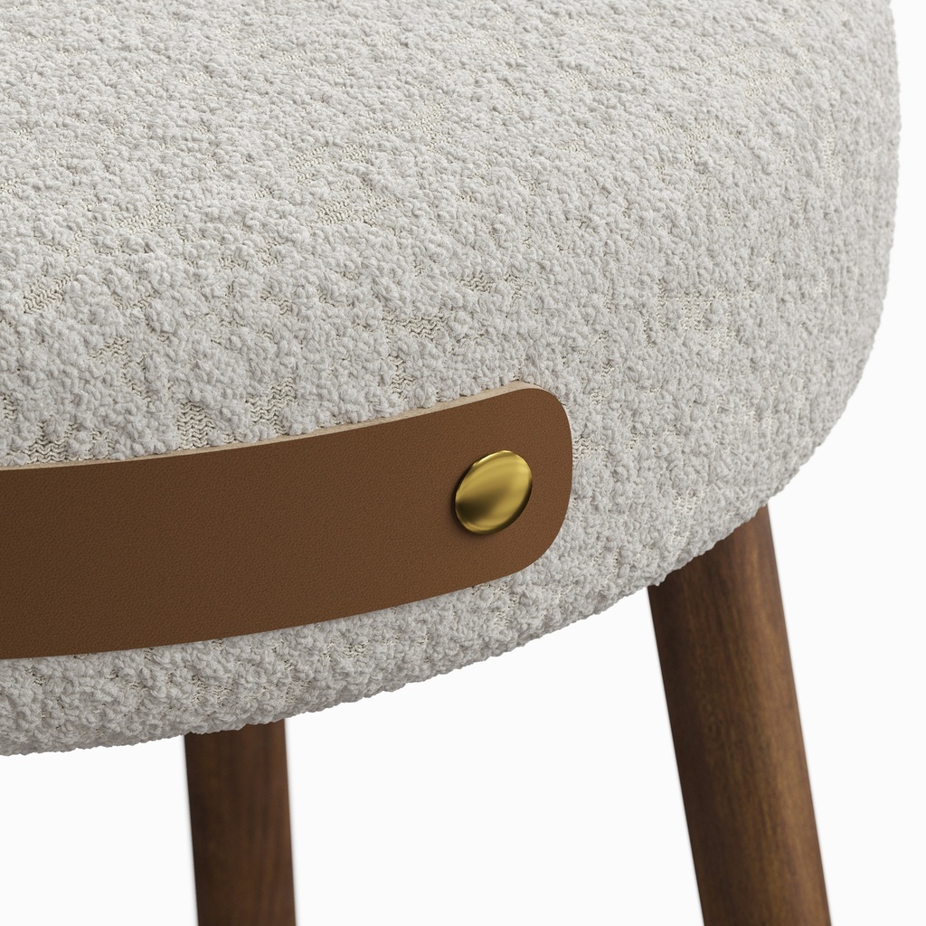 Loop Upholstered Stool