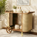 Dinda Cane Bar Cart