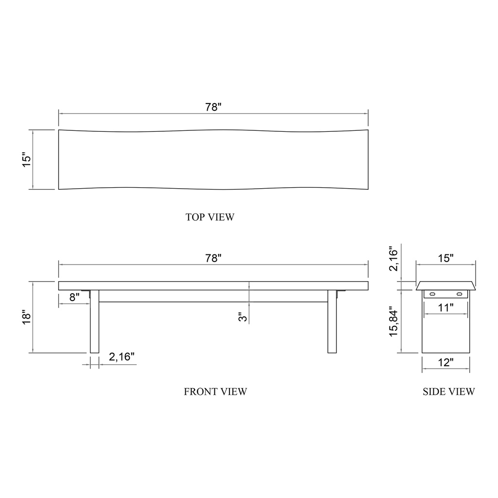 Brooks Bench