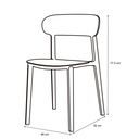 Spencer Eco-Friendly Outdoor Stacking Chair (Set of 4)