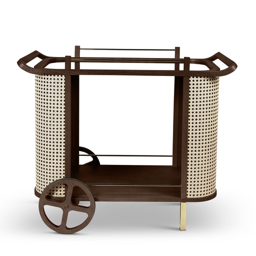 Dinda Cane Bar Cart