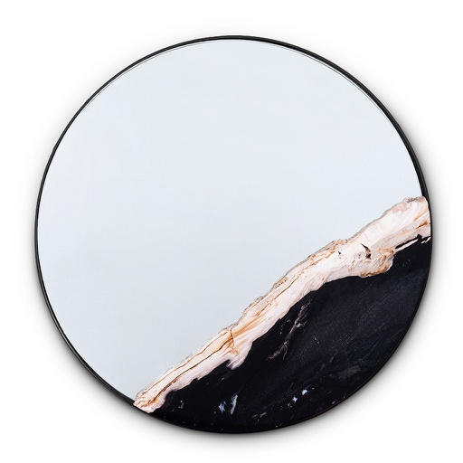 Darby Round Mirror