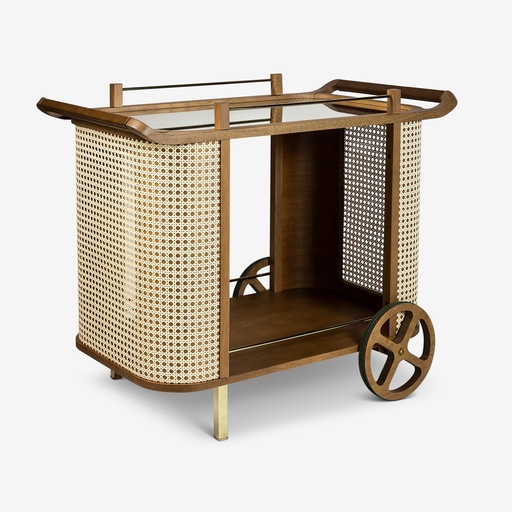 Dinda Cane Bar Cart